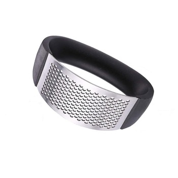 Presa usturoi manuala, awwaline®, neagra, curbata, inox, usor de curatat Presa usturoi manuala, awwaline®, neagra, curbata, inox, usor de curatat