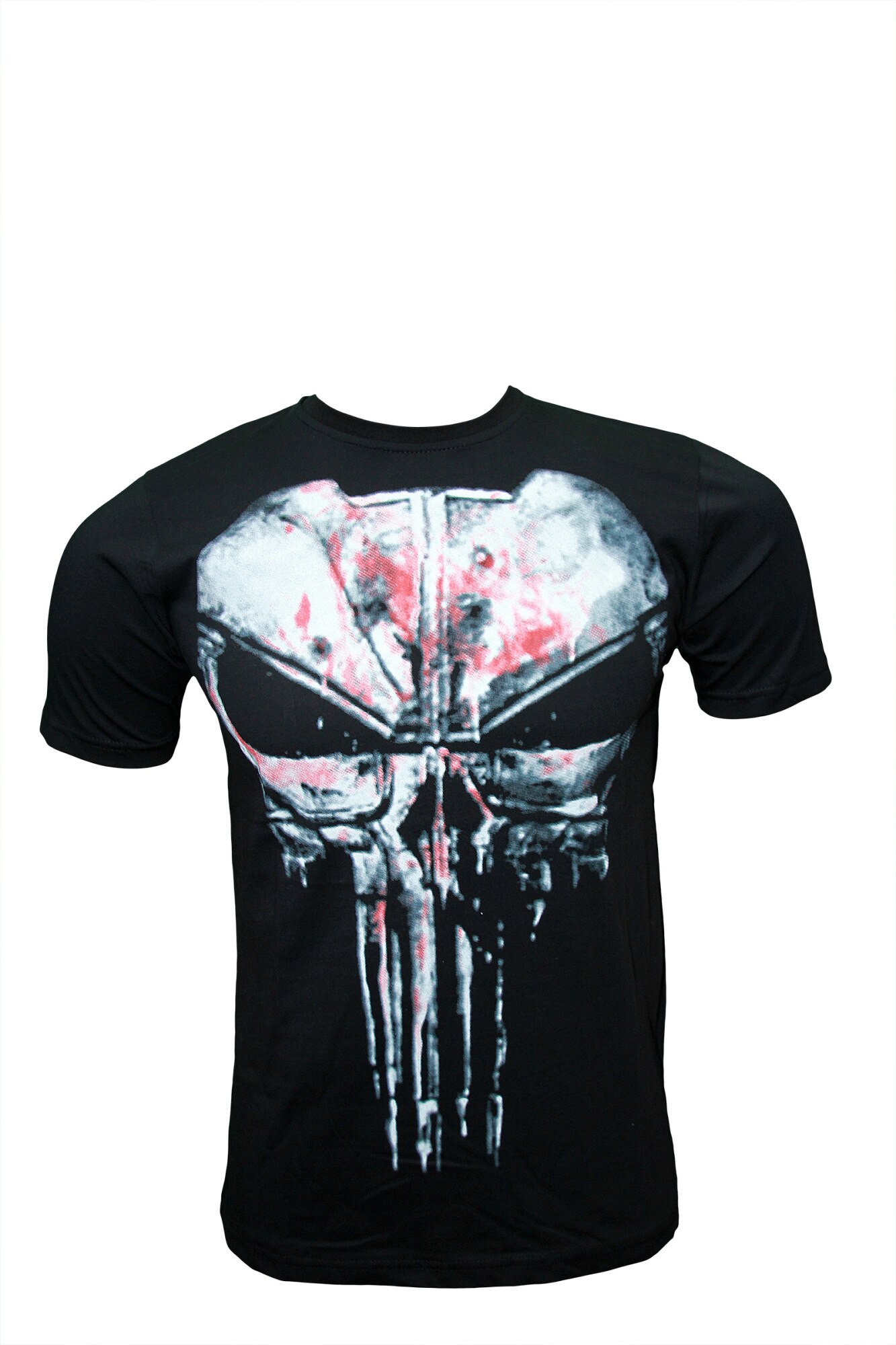 Tricou negru pentru barbati,The Punisher,M, Negru, M