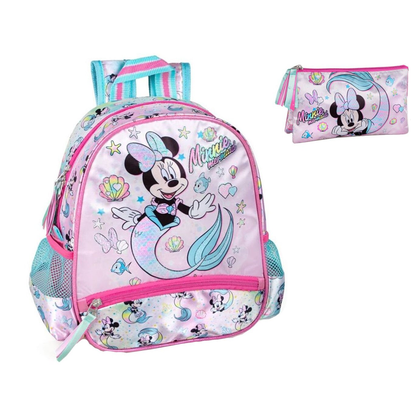 Set Gradinita Minnie - Ghiozdan, Penar Etui