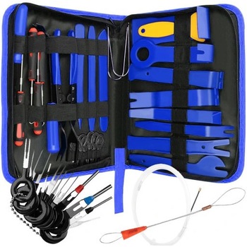 Trusa ustensile si chei interior auto MT Malatec, 40 piese, demontarea tapiteriei si capitonajelor Trusa ustensile si chei interior auto MT Malatec, 40 piese, demontarea tapiteriei si capitonajelor