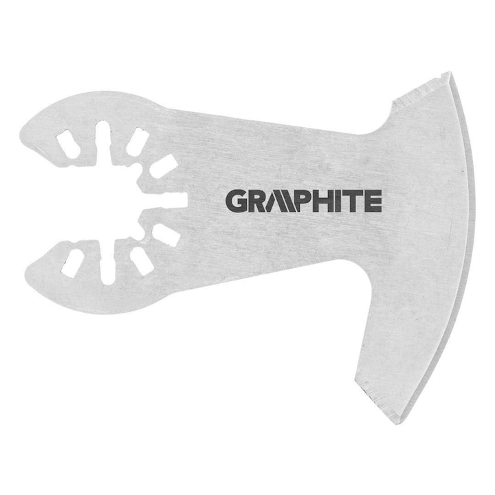 Graphite Fűrészlap / penge, multifunkcionális, HCS, félkör alakú, 58 mm