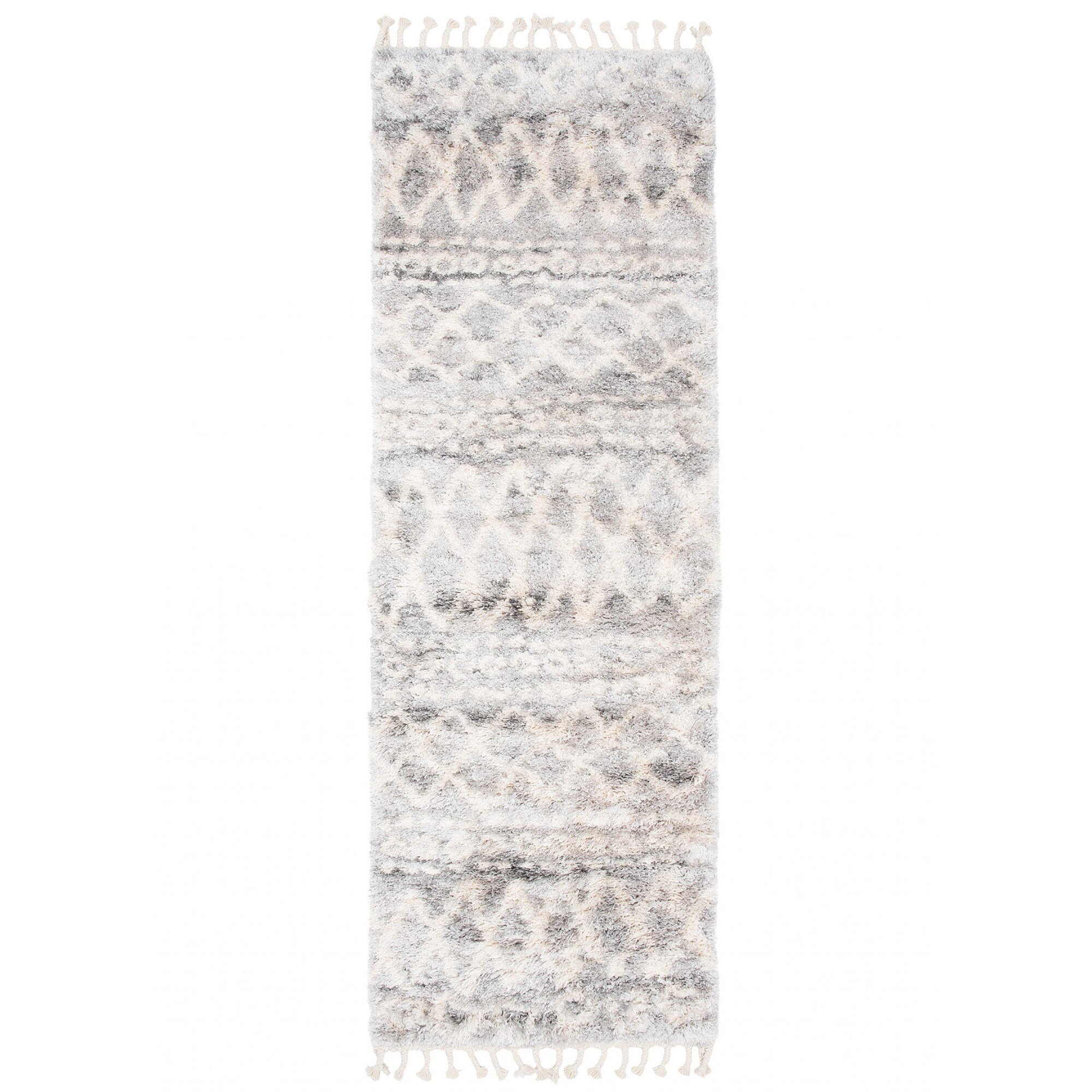 Covor Aztec Runner Vintage Modern Fn35B Ejf Gri 80x200