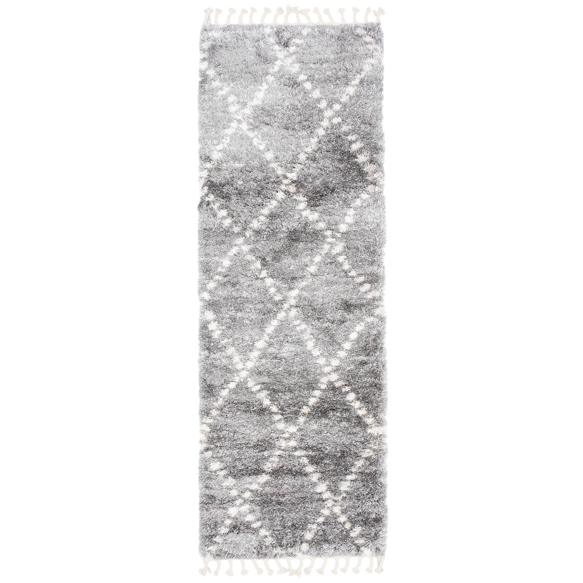 Covor Aztec Runner Vintage Modern Fn39A Ejf Gri 80x300