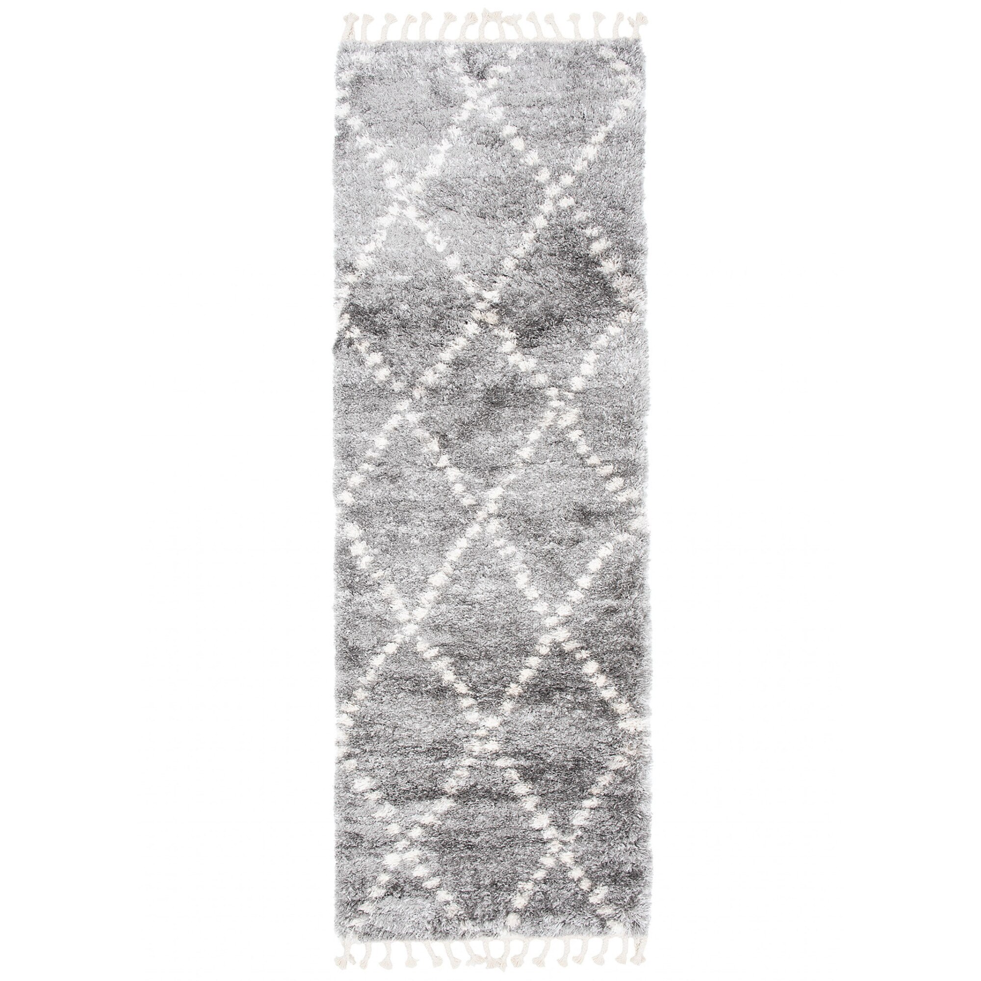 Covor Aztec Runner Vintage Modern Fn39A Ejf Gri 70x250
