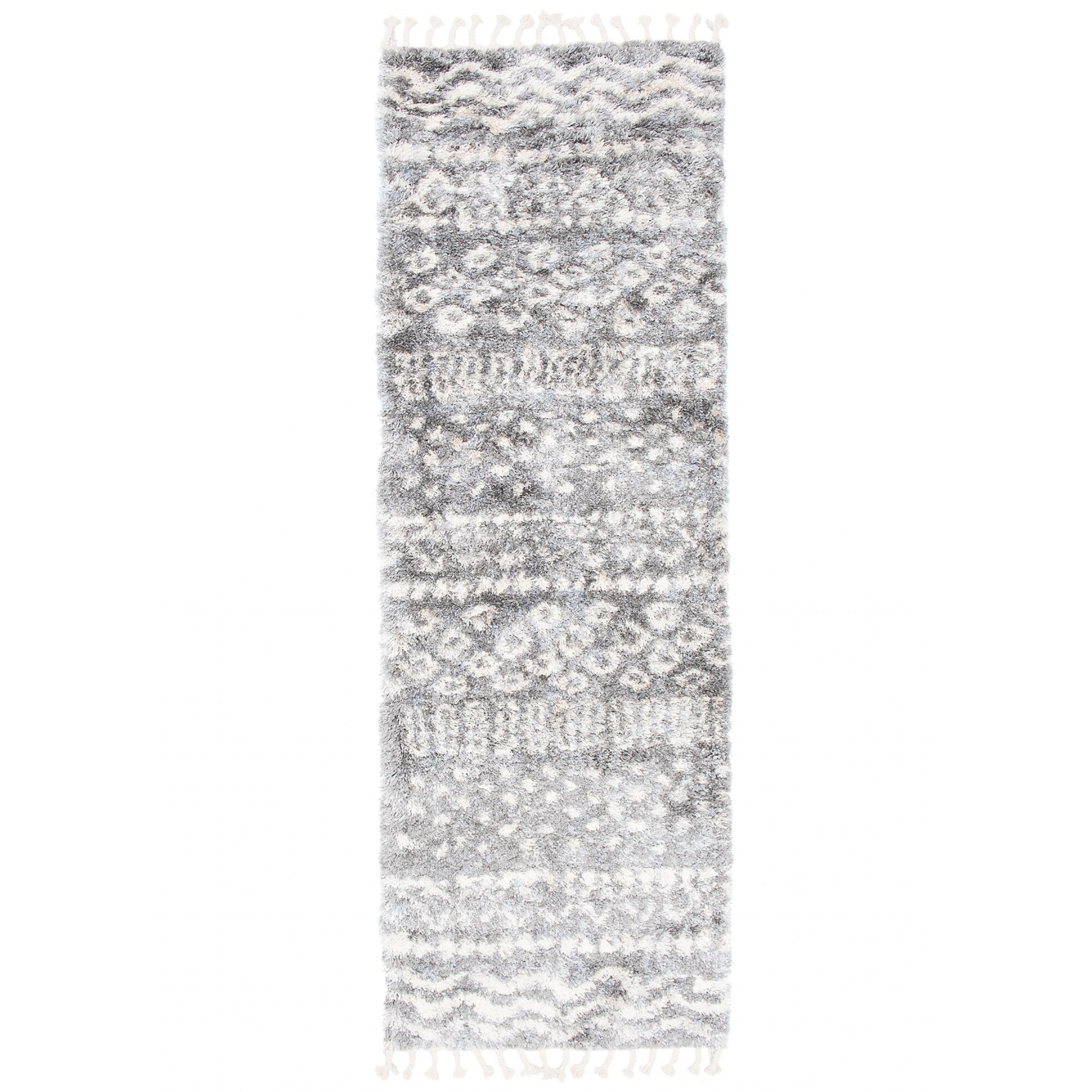 Covor Aztec Runner Vintage Modern Fa60B Ejf Gri 80x200