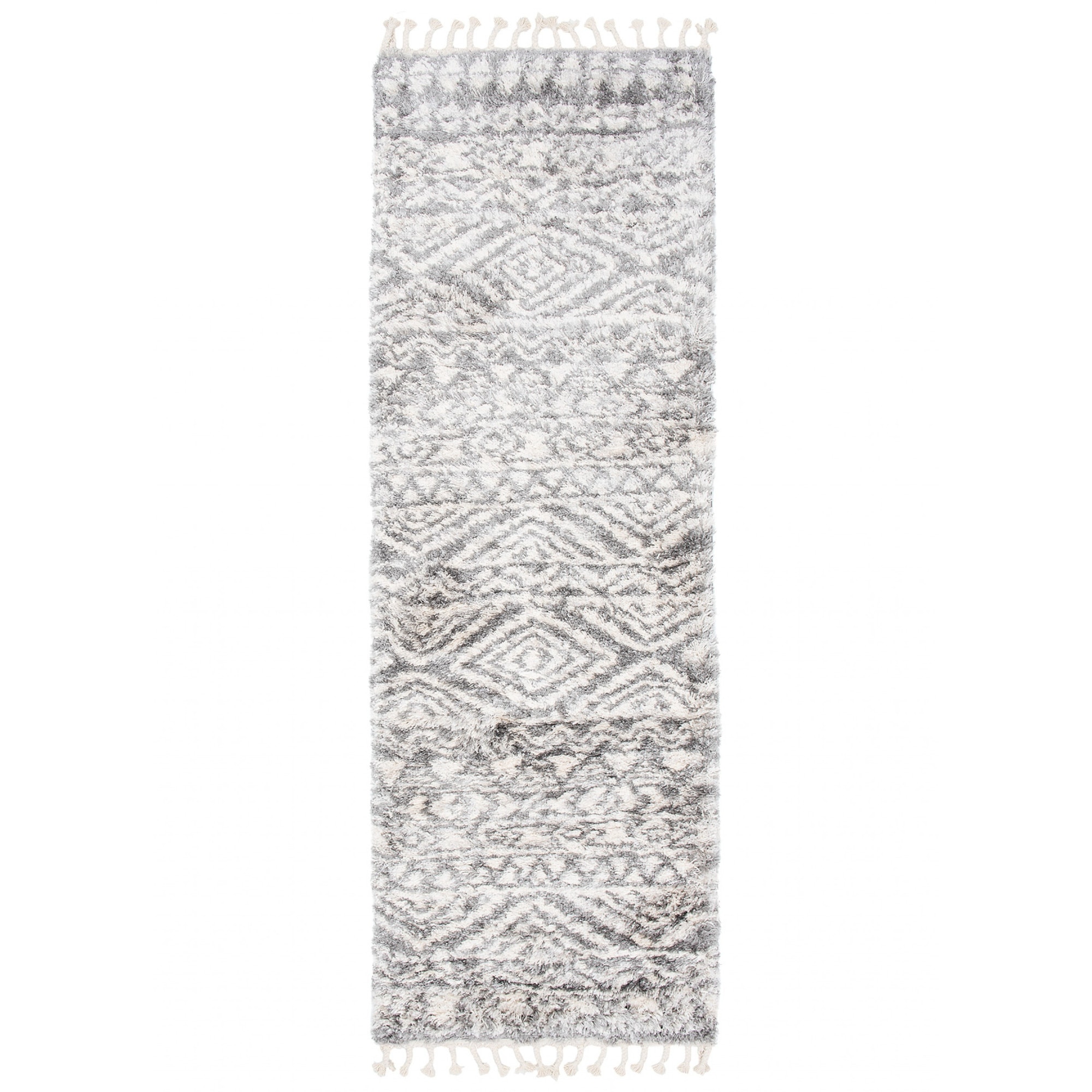 Covor Aztec Runner Vintage Modern Fn46A Ejf Gri 70x300
