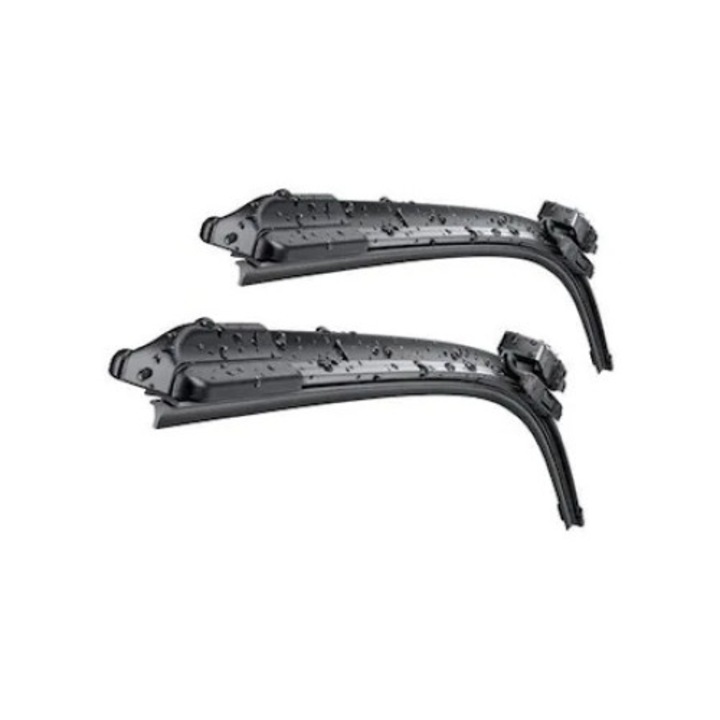 Set 2 stergatoare profesionale dedicate FIAT DUCATO New 07/2006,forma aerodinamica,fara zgomot in timpul functionari,montare usoara si rapida