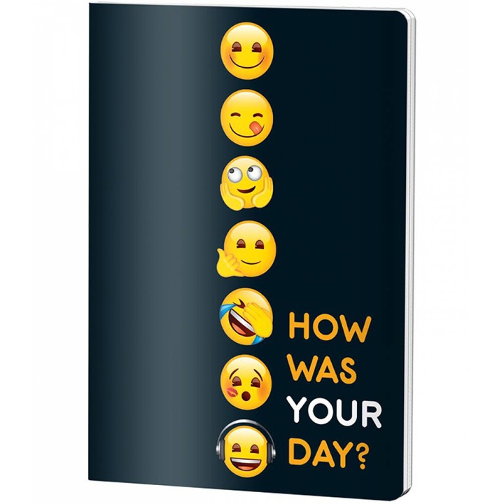 Caiet Emoji Clasic A4 60 file Dictando