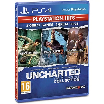 Joc Uncharted The Nathan Drake Collection PlayStation Hits PS4 Joc Uncharted The Nathan Drake Collection PlayStation Hits PS4