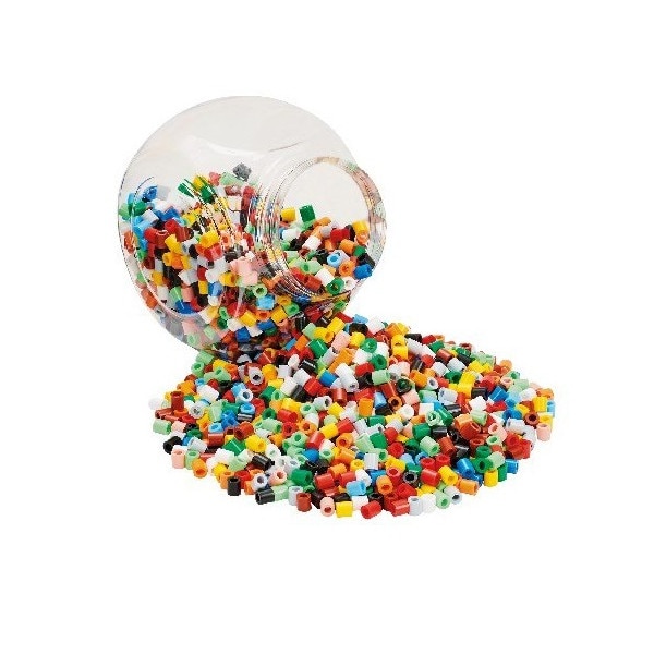 Set Margele de calcat Hama Maxi 2000 de Bucati Borcan Albastru