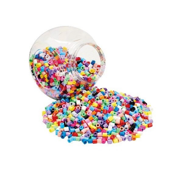 Set Margele de calcat Hama Maxi 2000 de Bucati Borcan Rosu