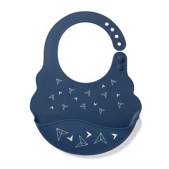 Bavetica din Silicon Moale, Model Zmeie, cu Buzunar, Ajustabila, Impermeabila, Moale, se Ruleaza, Compatibila Masina de Spalat Vase, Fara BPA, Albastru Bavetica din Silicon Moale, Model Zmeie, cu Buzunar, Ajustabila, Impermeabila, Moale, se Ruleaza, Compatibila Masina de Spalat Vase, Fara BPA, Albastru