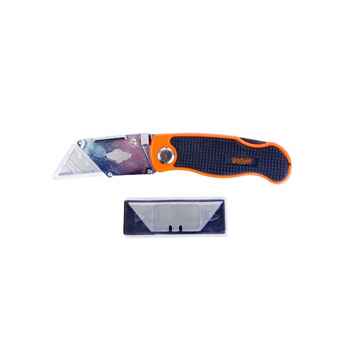 Cutter multifunctional, pliabil cu 10 lame, Gadget, 370203