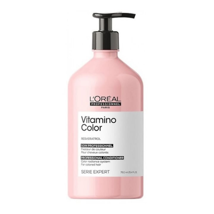 Balsam pentru par vopsit L`Oreal Professionnel Serie Expert, Vitamino Color Resveratrol, 750 ml