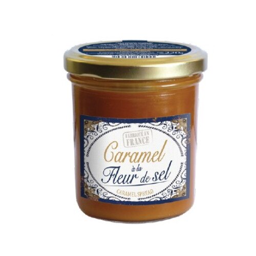 Sos de caramel cu unt sarat si sare de mare 