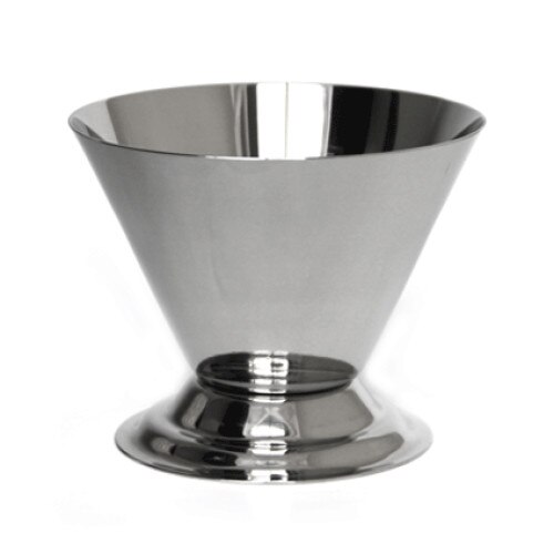 Cupa inox pentru inghetata RAKI conus 10cm