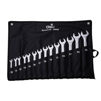 Set 14 chei duble combinate Deli Tools EDL130014B Set 14 chei duble combinate Deli Tools EDL130014B