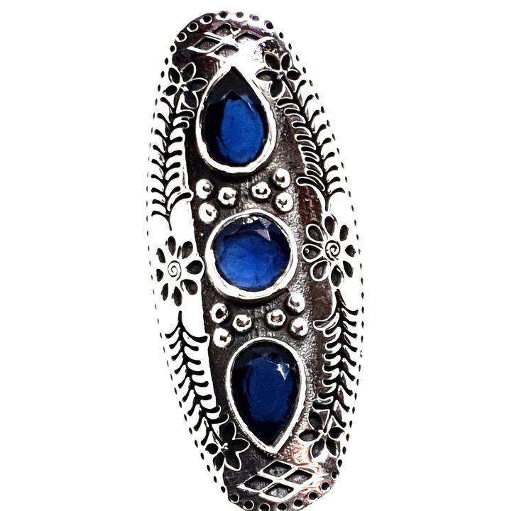 Inel argint 925 model boho