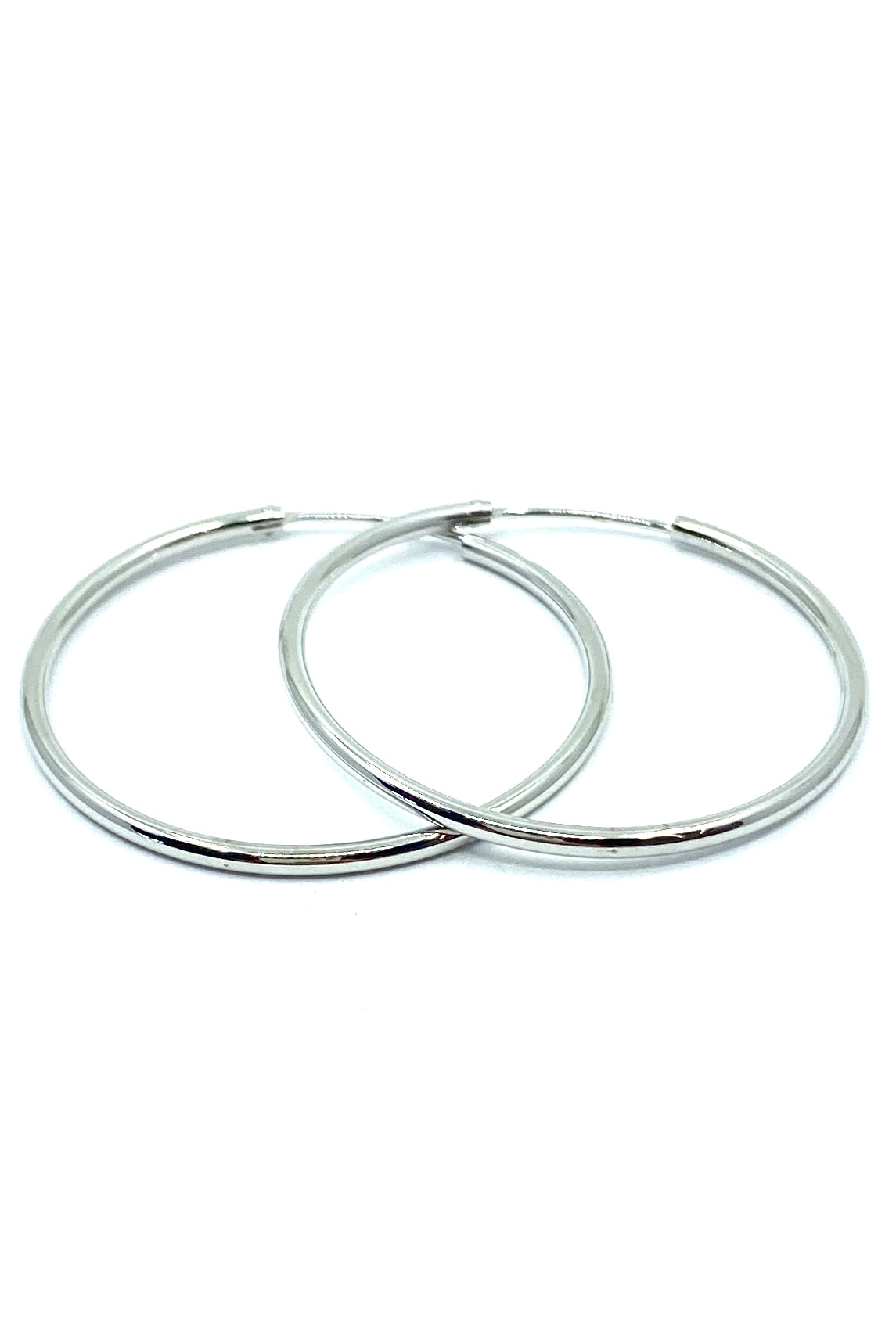 Cercei creola din argint 925, Agavi