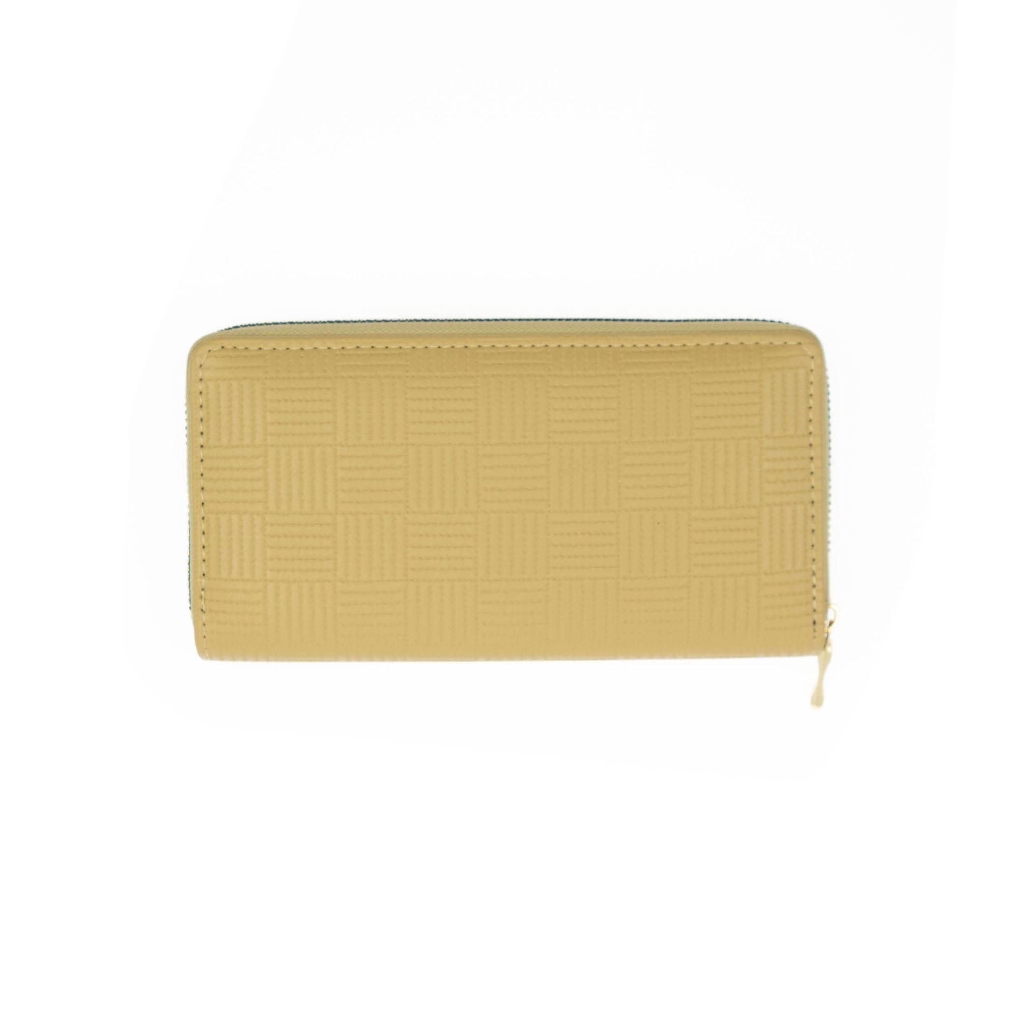 Portofel de dama, din piele ecologica, Buticcochet, Bej,19x10x2.5 cm - PR448