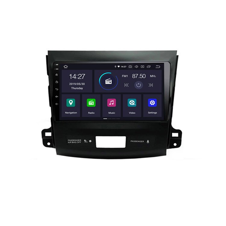 Navigatie dedicata Mitsubishi Outlander Edotec, cu Android, GPS, Bluetooth, Radio, Internet, procesor Octa Core si ecran tactil