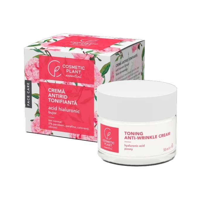 Crema antirid cu acid hialuronic Cosmetic Plant 50 ml