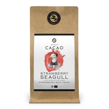 Cacao pudra Starwberry Seagull Organic Alveus Strawberry Mint Taste125g plic Cacao pudra Starwberry Seagull Organic Alveus Strawberry Mint Taste125g plic