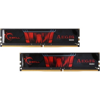 Memorie G.SKILL Aegis 32GB, DDR4, 2400MHZ, 1.2 V, CL15, kit 2x16GB Memorie G.SKILL Aegis 32GB, DDR4, 2400MHZ, 1.2 V, CL15, kit 2x16GB