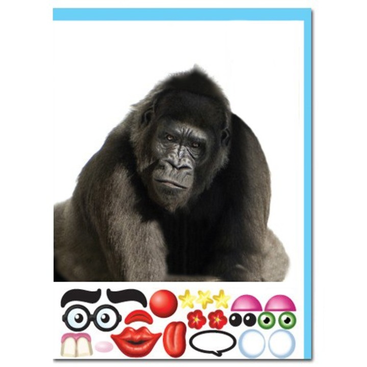 Felicitare amuzanta Little Extra Maimuta