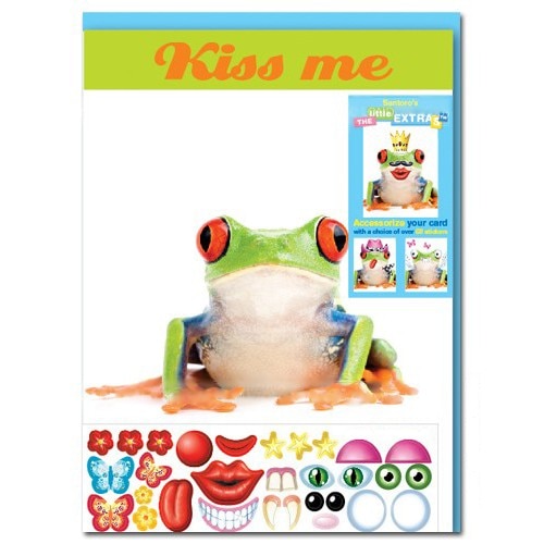 Felicitare amuzanta Little Extra Broscuta