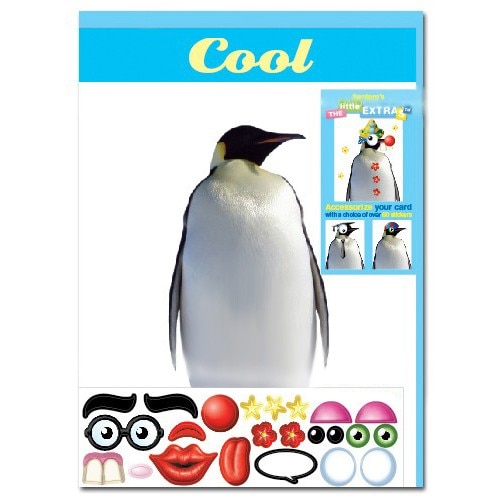 Felicitare amuzanta Little Extra Pinguin