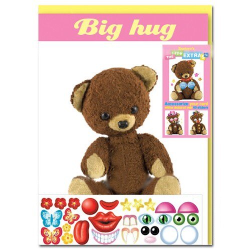 Felicitare amuzanta Little Extra Ursuletul vesel