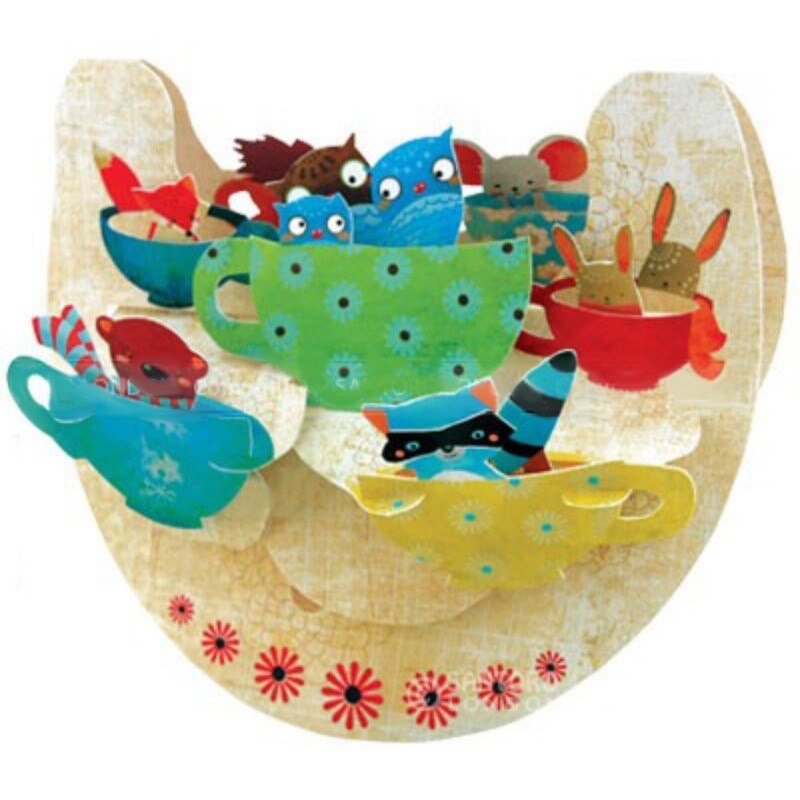 Felicitare 3D Popnrock-Cescute in padure