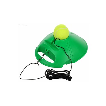 Set de antrenament pentru tenis, Merco Tennis Coach, minge cu elastic, verde Set de antrenament pentru tenis, Merco Tennis Coach, minge cu elastic, verde