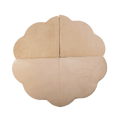 Covor de joaca din spuma pentru bebelusi, MISIOO, Gold, 160x160 cm