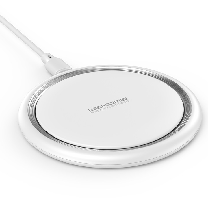 Vezeték nélküli töltő QI 15W, Pyramid®, univerzális, gyorstöltés, kompatibilis iPhone, Samsung, WP-U98