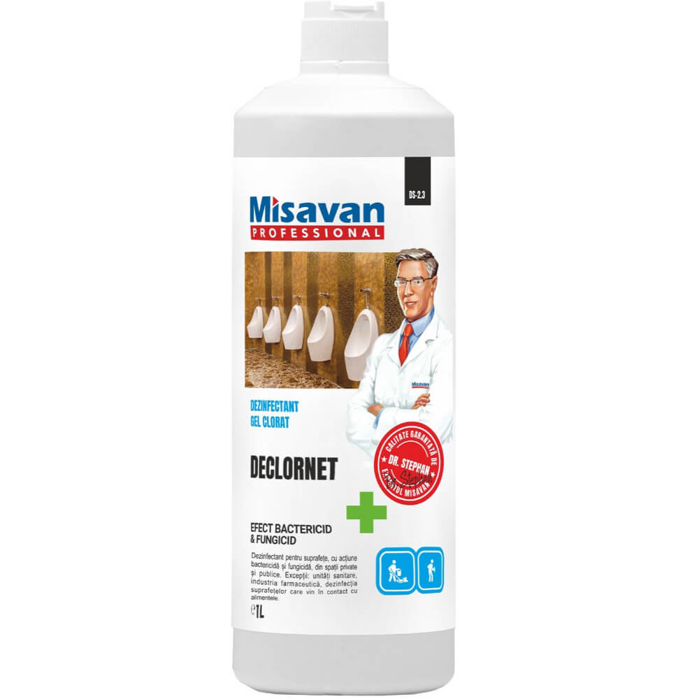 Dezinfectant Gel Clorat pentru Toaleta 1L Dr.Stephan Declornet