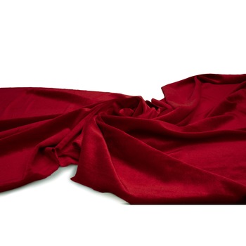 Catifea, tricot din velur, culoare Rosu, dimensiune 50 cm x 150 cm Catifea, tricot din velur, culoare Rosu, dimensiune 50 cm x 150 cm