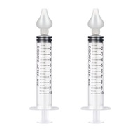 Set 2 bucati Irigator / Dus Lavaj Nazal, MEDILOGIC™, dispozitiv curatare sinusuri si decongestie nazala, 10ml