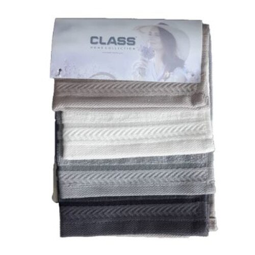 Set 4 prosoape bumbac 100%, 30x30cm, Bahar Home, Crem/Bej/Gri/Antracit