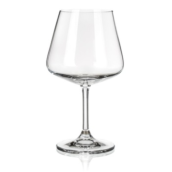 Set 6 pahare Banquet Marta Burgundy, sticla cristalina, 565 ml