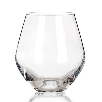 Set 6 pahare whisky Banquet Marta, sticla cristalina, 550 ml