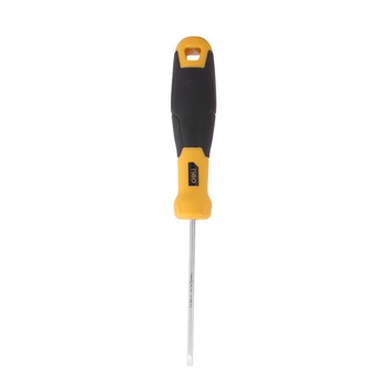 Surubelnita cap drept 3x75mm Deli Tools EDL6330751, Galben/Negru Surubelnita cap drept 3x75mm Deli Tools EDL6330751, Galben/Negru