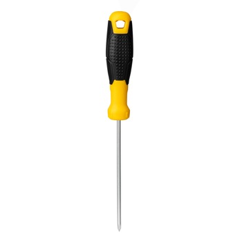 Surubelnita cap drept 3x100mm Deli Tools EDL6331001, Galben/Negru Surubelnita cap drept 3x100mm Deli Tools EDL6331001, Galben/Negru