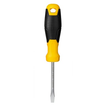 Surubelnita cap drept 5x75mm Deli Tools EDL6350751, Galben/Negru Surubelnita cap drept 5x75mm Deli Tools EDL6350751, Galben/Negru
