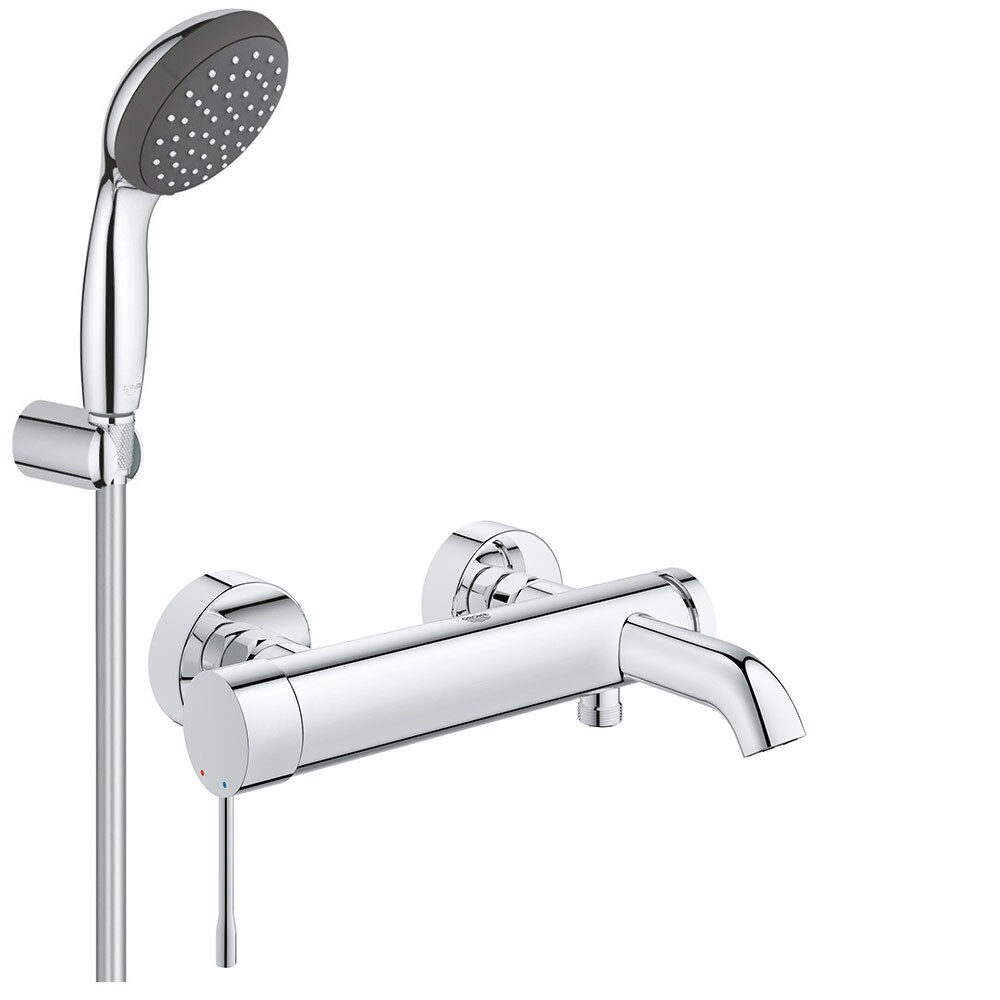 Baterie cada Grohe Essence,set dus porter,furtun 1.75,crom
