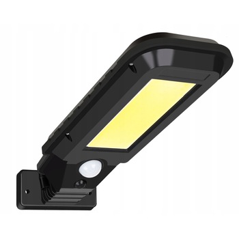 Lampa solara, Zola®, 100 leduri, senzor de miscare, senzor amurg, buton Pornit / Oprit Lampa solara, Zola®, 100 leduri, senzor de miscare, senzor amurg, buton Pornit / Oprit