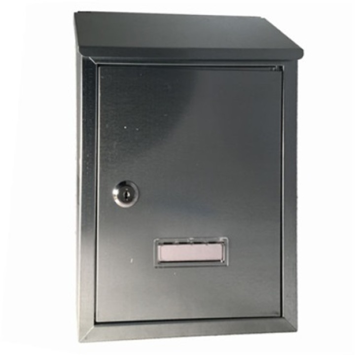 Postaláda álló VÉRTES (22x30cm) horganyzott, névtartóval