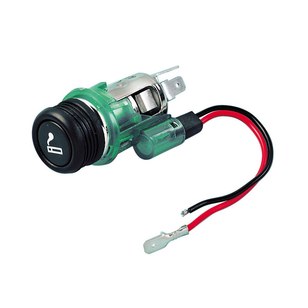 Bricheta auto cu lumina verde, 24V