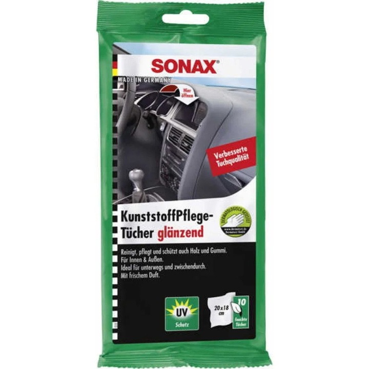Кърпички за почистване на пластмаса Sonax